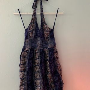 Hollister haltered mini dress